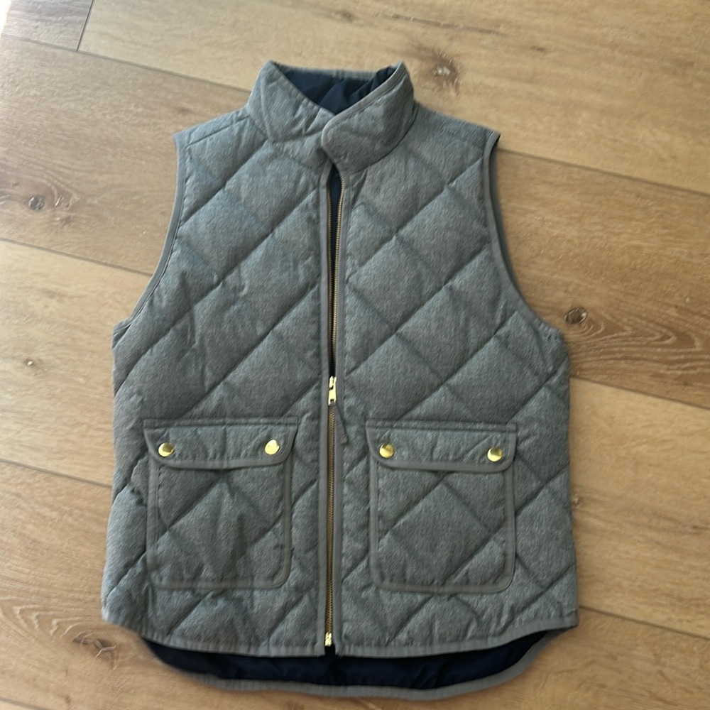 J Crew Puffer Vest
